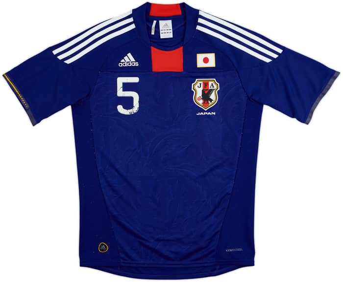 2010-12 Japan Home Shirt Nagatomo #5 - 5/10 - (S)