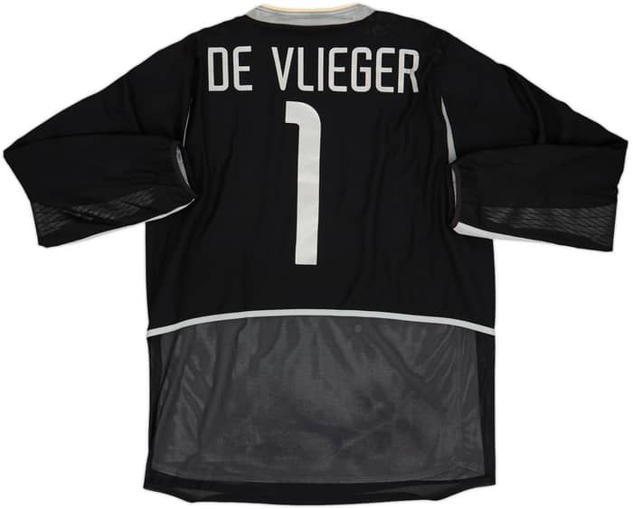 2002-04 Belgium Player Issue GK Shirt De Vlieger #1 (XL)