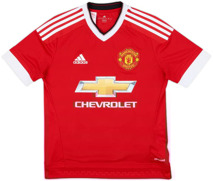 2015-16 Manchester United Home Shirt Rooney #10 - 10/10 - (L.Boys)