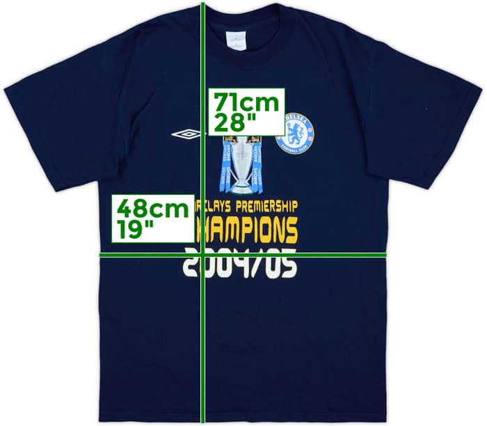 2005-06 Chelsea Umbro Cotton Tee - 9/10 - (M)