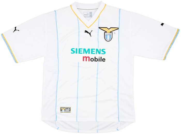 2001-02 Lazio European Home Shirt Nesta #13 - 7/10 - (XL)