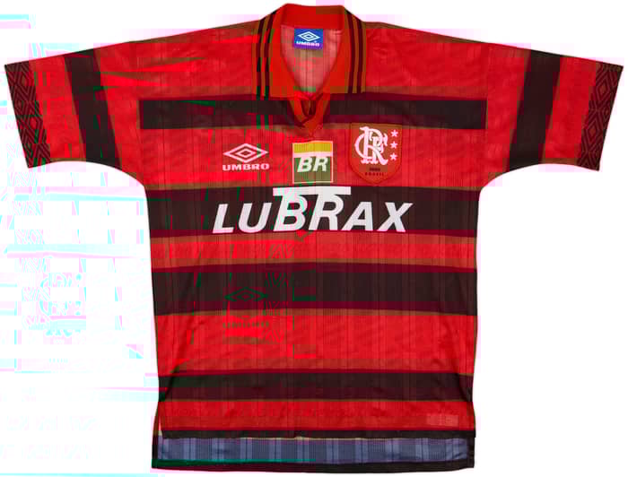 1995-96 Flamengo Centenary Home Shirt #11 - 8/10 - (L/XL)
