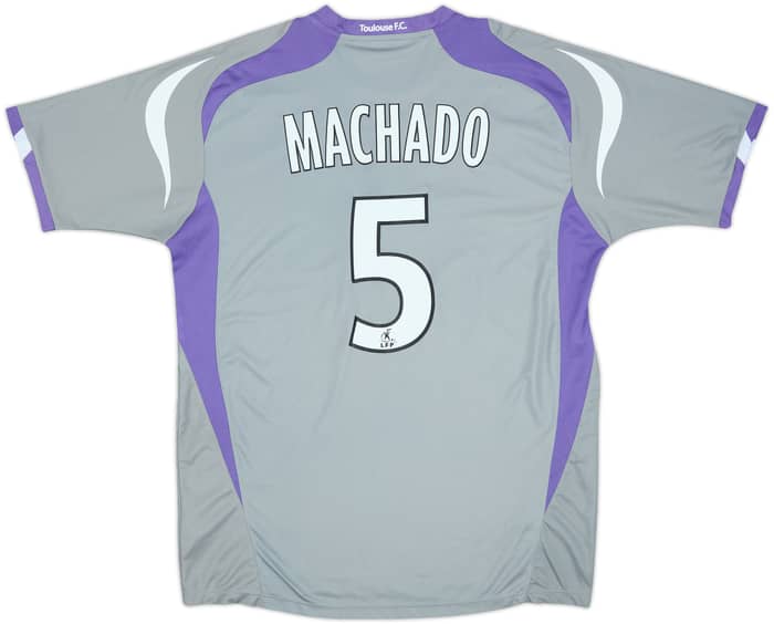 2009-10 Toulouse Away Shirt Machado #5 - 7/10 - (L)