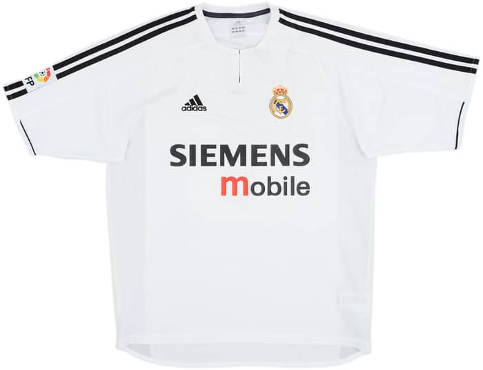 2003-04 Real Madrid Home Shirt Beckham #23 - 8/10 - (M)