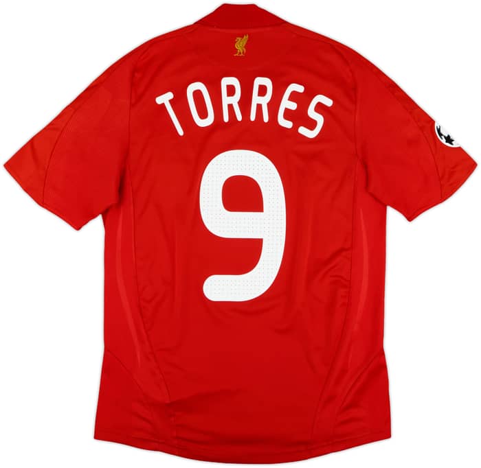 2008-10 Liverpool Home Shirt Torres #9 - 6/10 - (S)