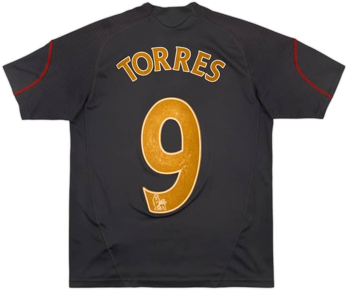 2009-10 Liverpool Away Shirt Torres #9 - 8/10 - (S.Boys)