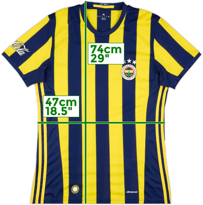 2016-17 Fenerbahce Home Shirt - 5/10 - (M)