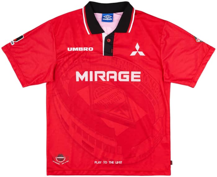 1997 Urawa Red Diamonds Home Shirt - 9/10 - (L)