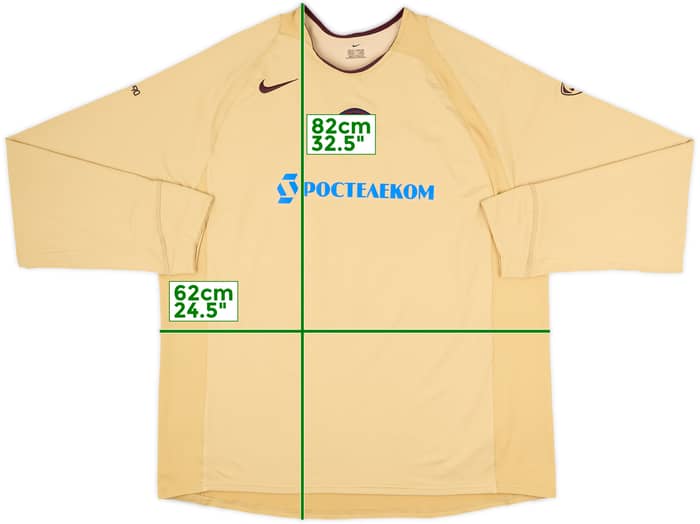 2004-06 Russia Nike Player Issue Training L/S Shirt - 10/10 - (XL)