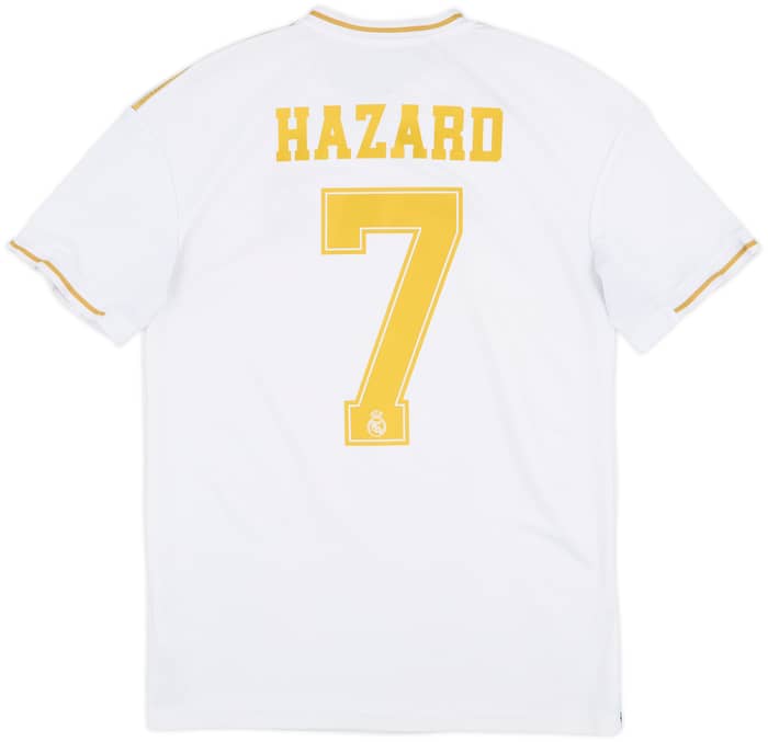 2019-20 Real Madrid Home Shirt Hazard #7 - 7/10 - (XL)