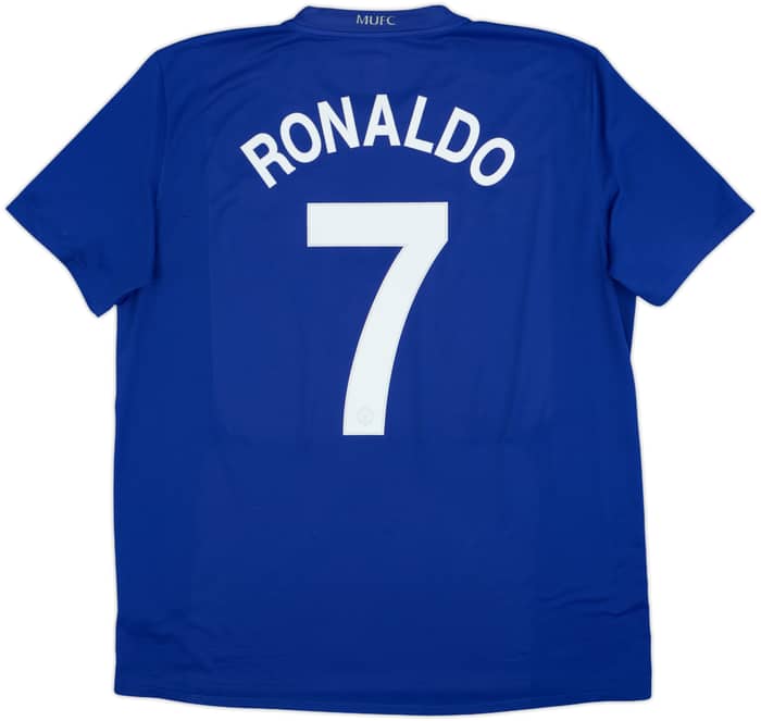 2008-09 Manchester United Third Shirt Ronaldo #7 - 7/10 - (XL)