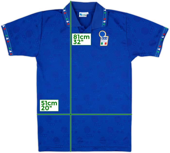 1994 Italy Home Shirt #10 - 6/10 - (M)