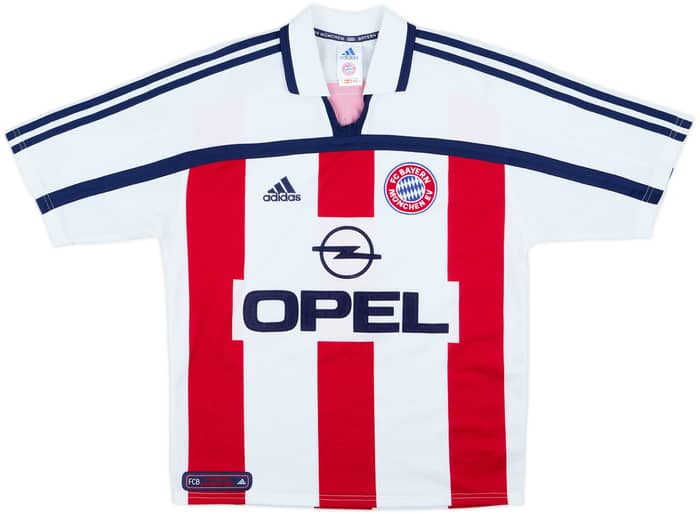 2000-01 Bayern Múnich Camiseta Visitante Elber #9 - 6/10 - (M)