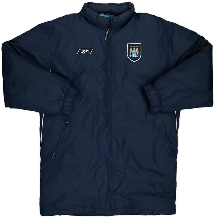 2003-04 Manchester City Padded Bench Coat - 8/10 - (L)