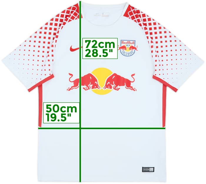 2017-18 RB Leipzig Home Shirt - 6/10 - (M)