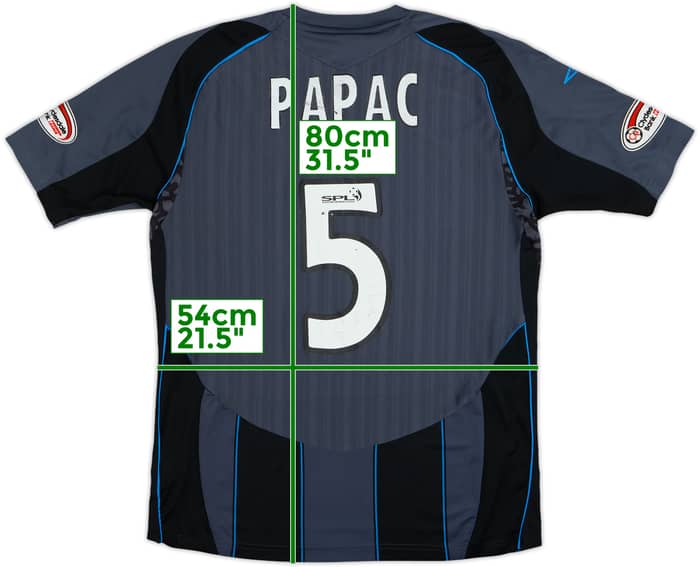 2007-08 Rangers Third Shirt Papac #5 - 5/10 - (L)