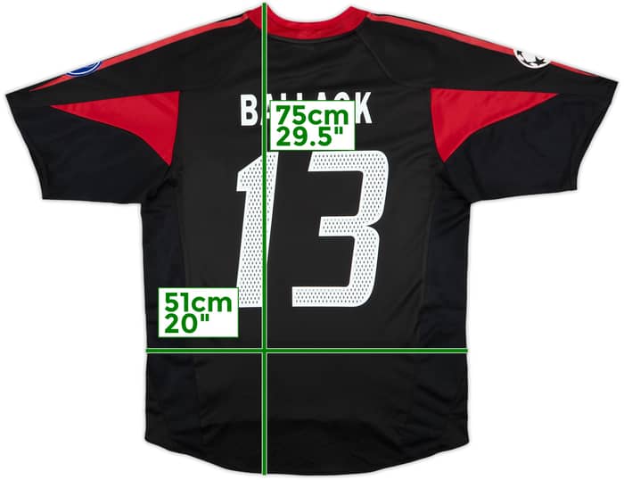 2004-05 Bayern Munich Third Shirt Ballack #13 - 8/10 - (M)