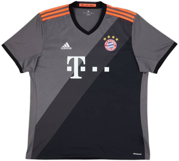 2016-17 Bayern Munich Away Shirt Muller #25 - 10/10 - (XL)