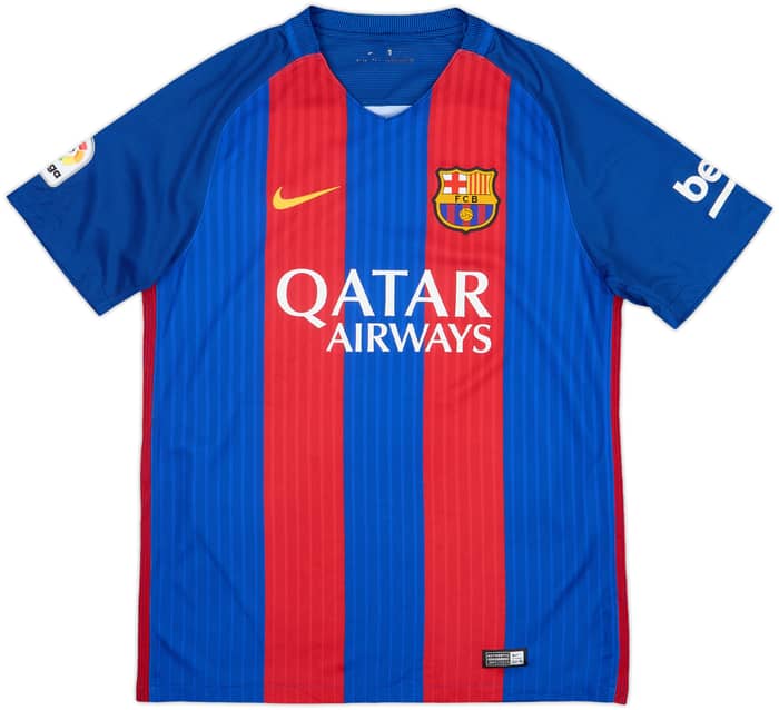 2016-17 Barcelona Home Shirt Messi #10 - 8/10 - (M)