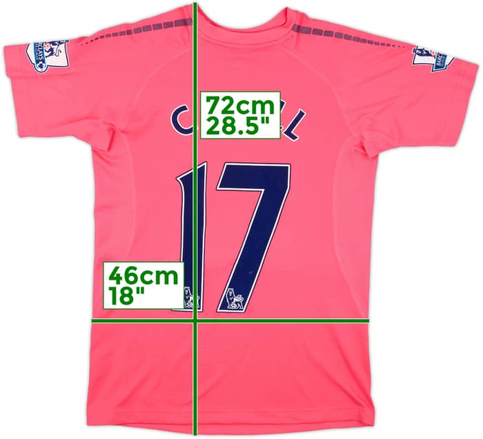2010-11 Everton Away Shirt Cahill #17 - 9/10 - (S)