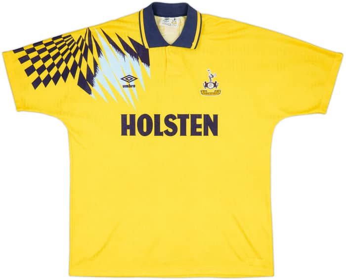 1991-95 Tottenham Away Shirt Klinsmann #18 - 8/10 - (L)