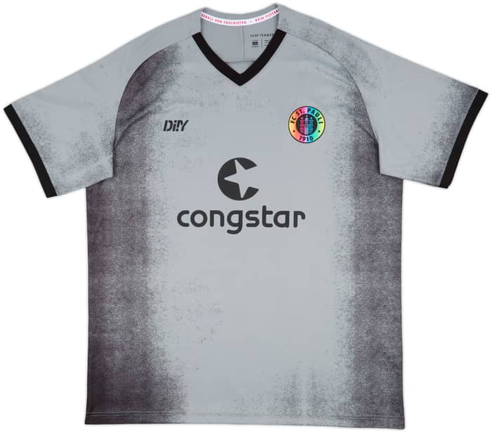 2021-22 St Pauli 'Anti-Racism' Third Shirt - 10/10 - (XXL)