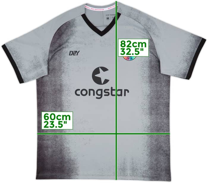 2021-22 St Pauli 'Anti-Racism' Third Shirt - 10/10 - (XXL)