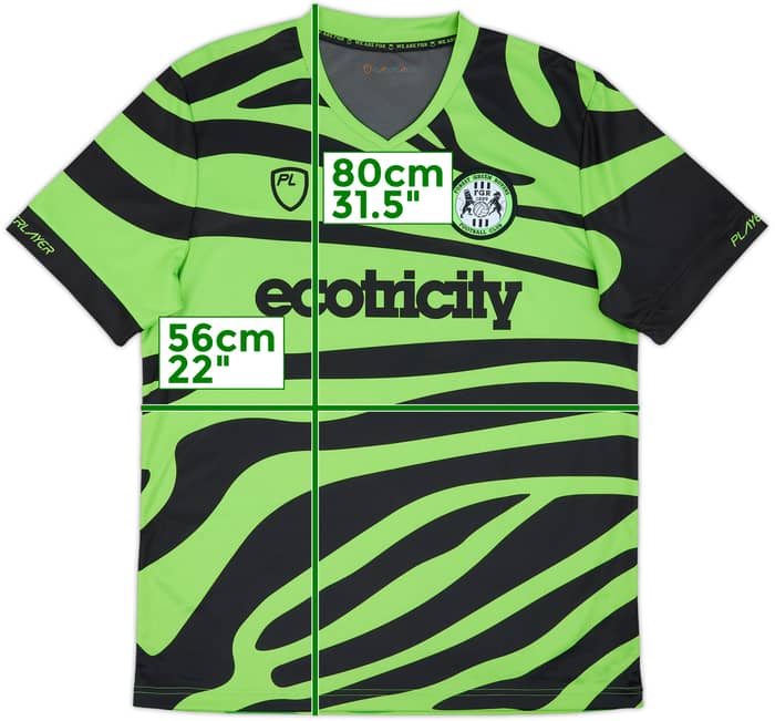 2019-21 Forest Green Rovers Home Shirt - 9/10 - (L)