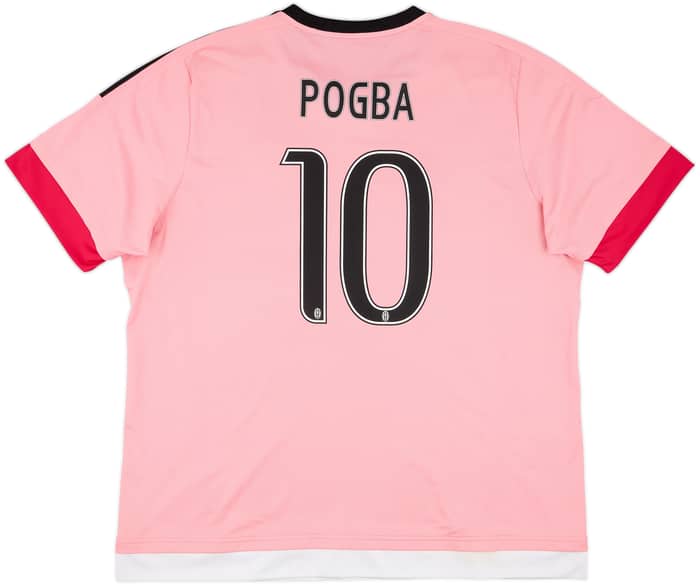 2015-16 Juventus Away Shirt Pogba #10 - 9/10 (XXL)