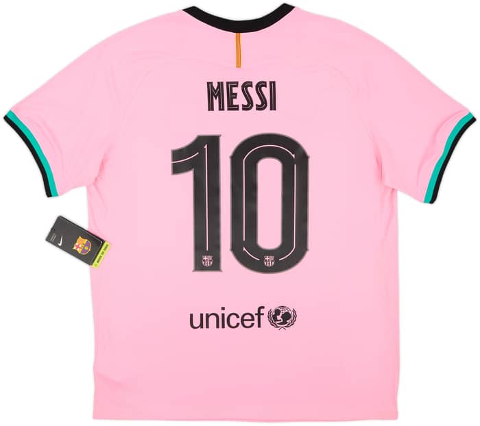 2020-21 Barcelona Third Shirt Messi #10 (XL)