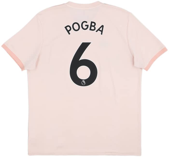 2018-19 Manchester United Away Shirt Pogba #6 - 6/10 - (XL)