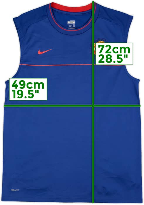 2008-09 Manchester United Nike Training Vest - 3/10 - (M)