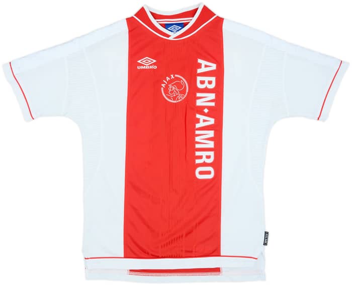1999-00 Ajax Home Shirt Van Der Vaart #43 - 9/10 - (M)