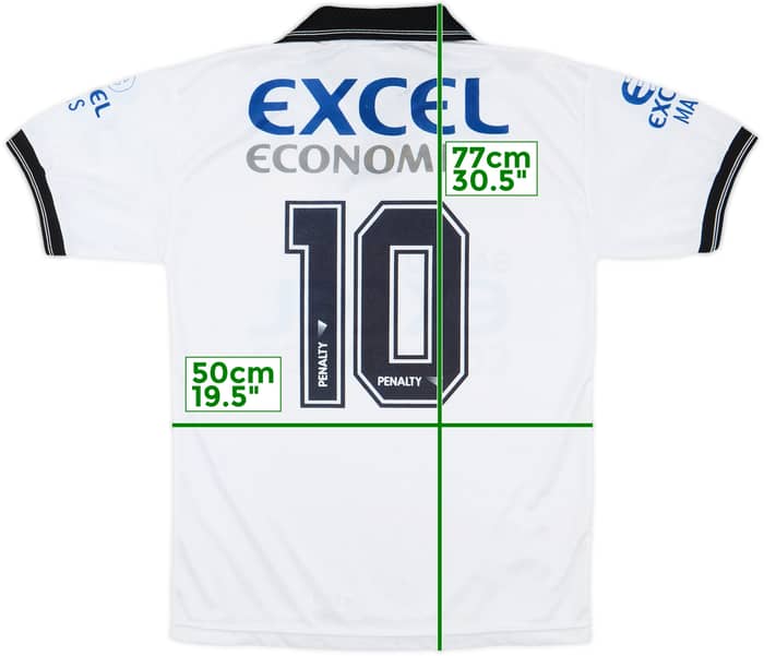 1997 Corintihians Home Shirt #10 - 9/10 - (M)