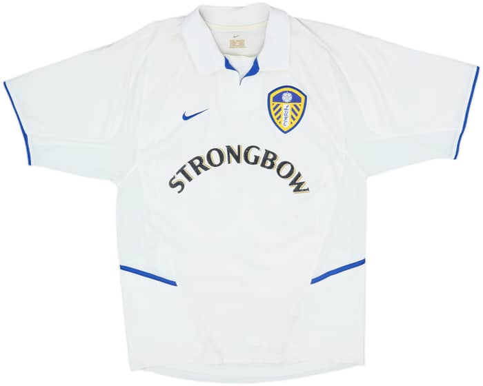 2002-03 Leeds United Home Shirt Milner #38 - 6/10 - (S)