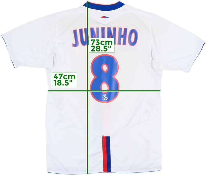 2004-05 Lyon Home Shirt Juninho #8 - 6/10 - (S)