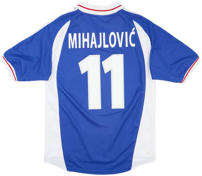 2000-01 Yugoslavia Home Shirt Mihajlovic #11 - 8/10 - (M)