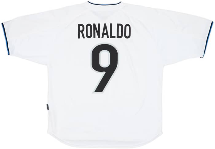 1999-00 Inter Milan Away Shirt Ronaldo #9 - 9/10 - (M)