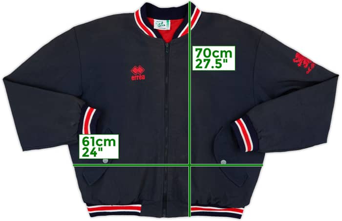1998-00 Middlesbrough Errea Bomber Jacket - 8/10 - (L)