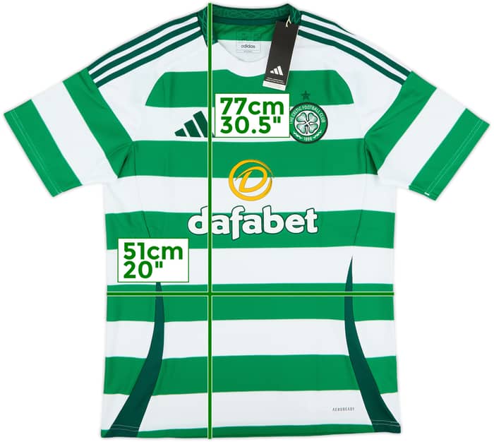 2024-25 Celtic Home Shirt (M)