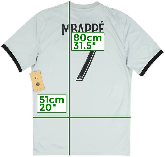 2022-23 Paris Saint-Germain Away Shirt Mbappe #7 (L)