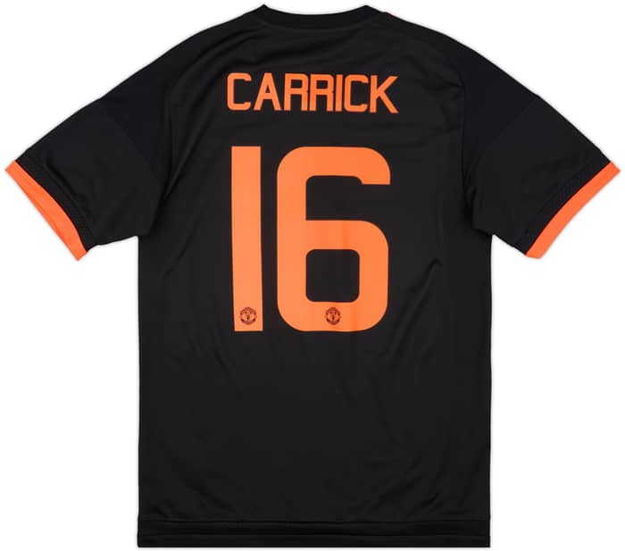 2015-16 Manchester United Third Shirt Carrick #16 - 7/10 - (M)