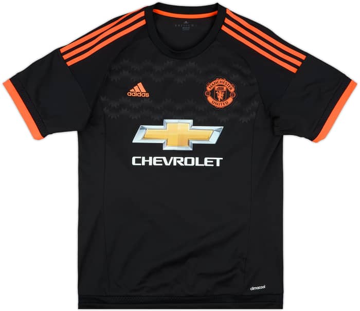 2015-16 Manchester United Third Shirt Carrick #16 - 7/10 - (M)
