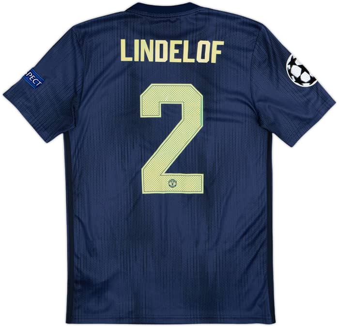 2018-19 Manchester United Third Shirt Lindelof #2 - 7/10 - (S)