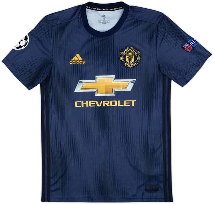 2018-19 Manchester United Third Shirt Lindelof #2 - 7/10 - (S)