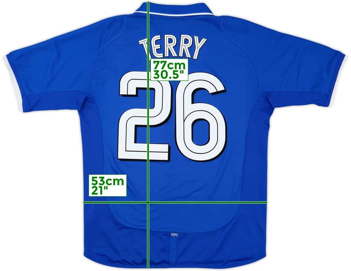 2001-03 Chelsea Home Shirt Terry #26 - 9/10 - (M)