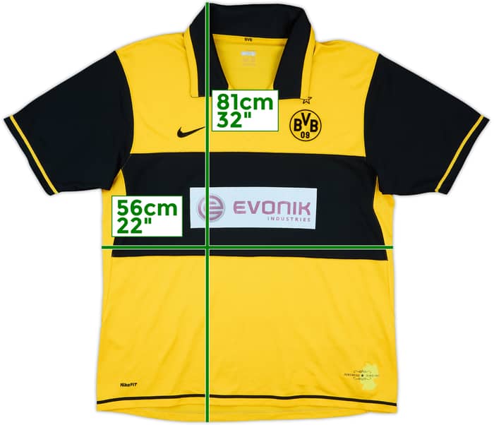 2007-08 Borussia Dortmund Home Shirt - 8/10 - (L)