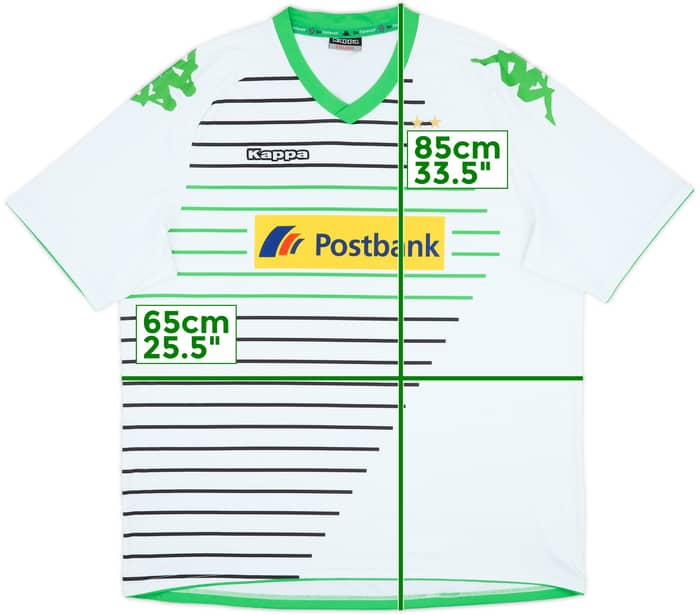 2013-14 Borussia Monchengladbach Home Shirt - 6/10 - (3XL)