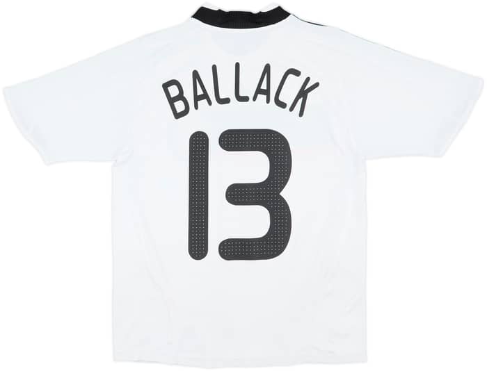 2008-09 Germany Home Shirt Ballack #13 - 6/10 - (L.Boys)