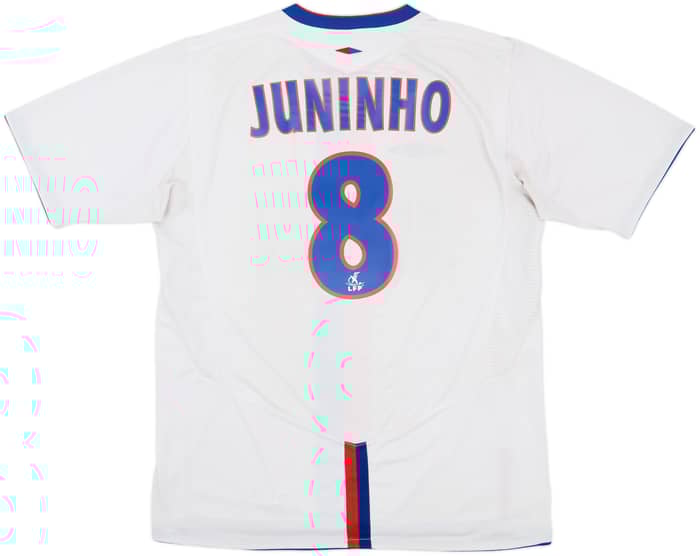 2004-05 Lyon Home Shirt Juninho #8 - 8/10 - (XL)
